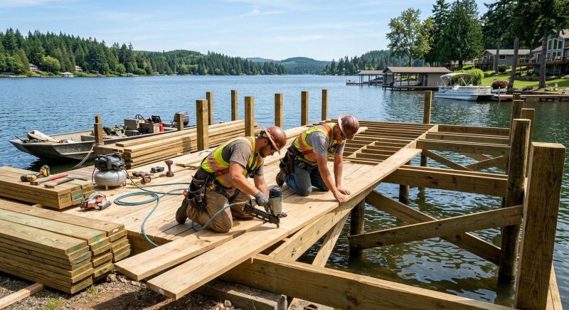 Pond Dock Construction in Kansas City, KS