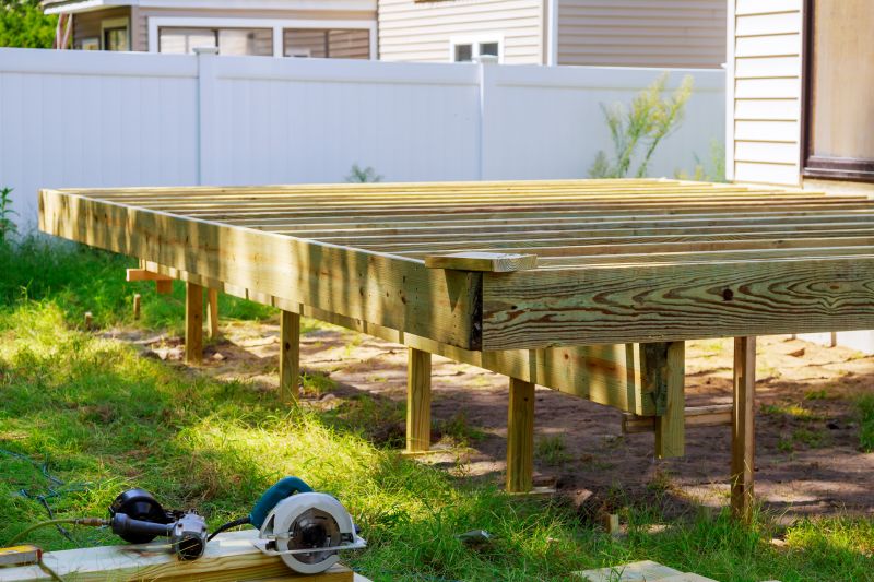 Wood Deck Construction